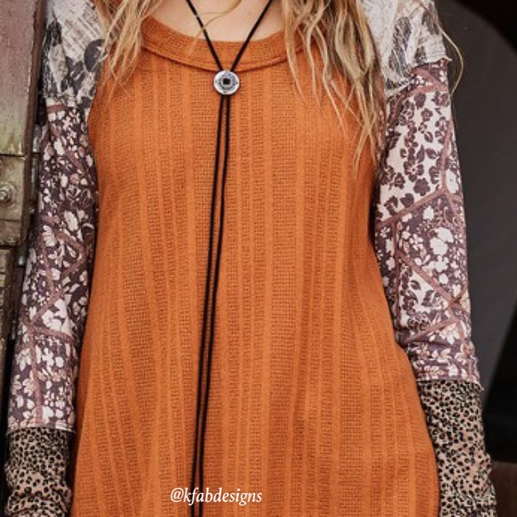 ❤️LAST 1! Contrast Detail Super Soft Relaxed Fit Raglan Sleeve Top! - Picture 8 of 8